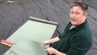 How to cut shed roof felt the easy and fast way