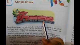 class 2 english/ chhuk chhuk 🚆/book reading @kids_study_corner