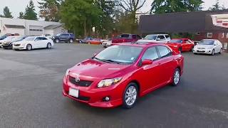 2010 Toyota Corolla S | Doug's Northwest Cadillac | Seattle, Bellevue | 7119B