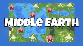 Elves and Dwarfs Resettle Middle Earth - WorldBox Timelapse