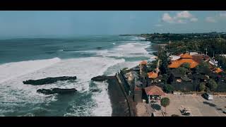 Footage Dji Mavic KEINDAHAN PANTAI CANGGU BALI - INDONESIA #drone#djimavic#balibeach#cinematicvlog