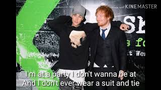 I don't care lyrics - Ed Sheeran & Justin Bieber