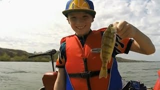 Kids and perch