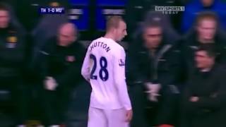 Alan Hutton vs Manchester United (Home) (02/02/2008)