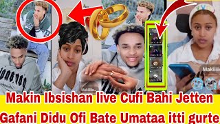 Makin Ibsishan live cufi Bahi Jenan Didee ofi Ishee Bute Umataa Ol Itti Gurte Kolfan Nu Fixan 🤣