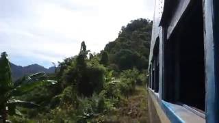 In the Train. MYANMAR