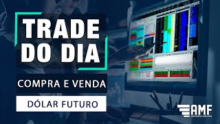 TRADES DO DIA - COMPRA E VENDA DE DÓLAR - 12/01/2022 - DOLG22 / WDOG22 - AMF - DÓLAR FUTURO