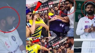 Virat Kohli scolded when Indian fans and Australian fans fighting in Ind vs Aus Test