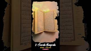 Surah Baqrah Ayat 172-173 | Quran Tarjuma | Fateh Mohammad Jalandari