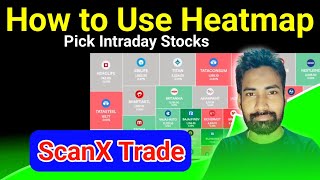 How to Use Heatmap in ScanX Trade || How To Use Heatmap For Trading