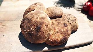 Fladenbrot aus dem Häussler Holzbackofen