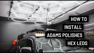 Adams Polishes Hexagon LED Light Install