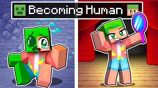 Slime Block Becomes HUMAN in Minecraft!