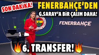 Oğuz Aydın'ın Ardından F.Bahçe'den G.Saray'a Bir Transfer Çalımı Daha! 🔥6. TRANSFER🔥