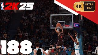 NBA 2K25 =My Career= [PC] (4K) EP188 {4th Year} {Key Game} {Bulls @ Hornets}