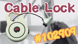 Cable Lock #102909│ABA Locks