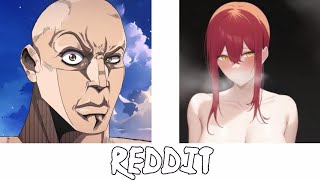 Anime VS Reddit  (The rock reaction meme) Part #9