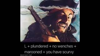 L+plundered+no wenches+marooned+you have scurvy