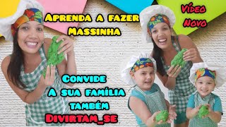 Massinha de modelar - Aprenda a fazer