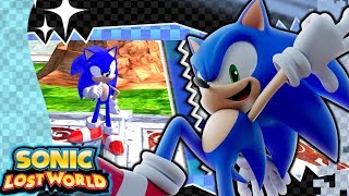 Sonic Lost World // Seaside Hill & Heroes Sonic Mod Showcase