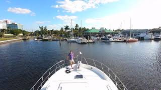 M/Y OLOH - Florida Boating - Arriving At Legacy Harbor Marina