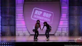 Танцы - HIP HOP International. "Les twins" Братья Боржуа