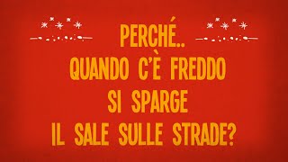 Perché quando c’è freddo si sparge il sale sulle strade?