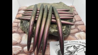 "Get Some" Custom Baits presents: Chameleon / Color Shift Stick Worms!