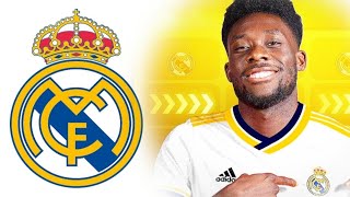 ALPHONSO DAVIES TO MADRID IS ADVANCING...