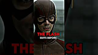 The Flash Suits Before and After 💀#theflash #flash