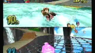 Mario Kart Wii 2p online battle 6