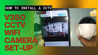 V380 CCTV WIFI CAMERA SIMPLE SET UP