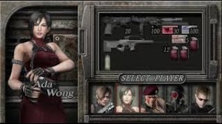 Can you beat re4 with only Adas merc Loadout?