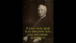 John D. Rockefeller's Secret to Wealth.