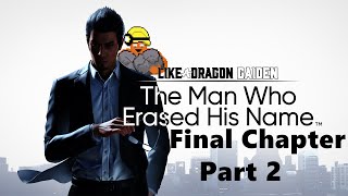 Like A Dragon Gaiden The Man Who Erased His Name Walkthrough Final Chapter (With Commentary) Part 2