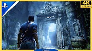 PS5 4K Uncharted 4 Epic Treasure Hunt : Ultra immersive Graphics