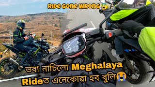 Meghalaya Ride Gone Wrong 💔 Crash With Street Burner 😰