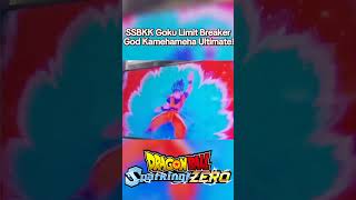 SSBKK Goku Limit Breaker God Kamehameha Ultimate! #dragonballsparkingzero #goku #dragonball