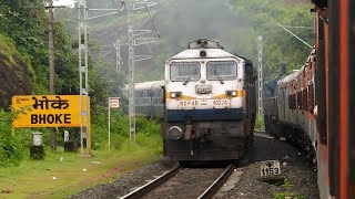 Furious BGKT WDP-4D 40274 With 12977 ERS-AII Marusagar Express