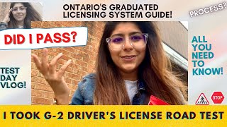 Driving License in Canada | My G-2 Test day VLOG