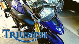 Triumph Tiger: High Mud Guard Beak Installation