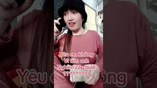 Yêu em không phải vì tiền ??? #giaitri #haihuoc #memes #duet #cute #funny