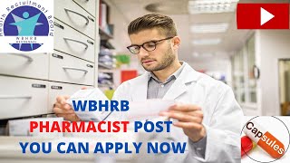 PHARMACIST POST VACANCY /WBHRB PHARMACIST POST