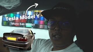 Why its a Model Y and not a Model E! #e46 #tesla #cranksndpistons