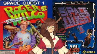 [Space Quest 1 & 2] Stumbling My Way to be a HERO | Owl Vtuber (1986) [Sierra On-Line]