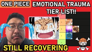 [One Piece] Emotional Trauma Tier List | I'm STILL not okay.