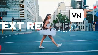 Text Reveal Effect As You Walk | VN Video Editor Tutorial