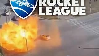 rocket league en la vida real meme