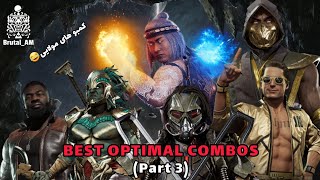 Best Optimal Combos (MK11) #3 بهترین کمبوهای مورتال کمبت 11 🔥