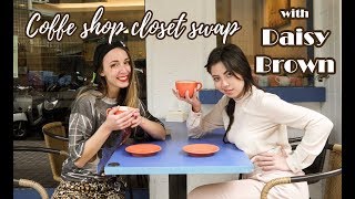 Coffee Shop Closet Swap ft. Daisy Brown | Getting Out Of My Comfort Zone